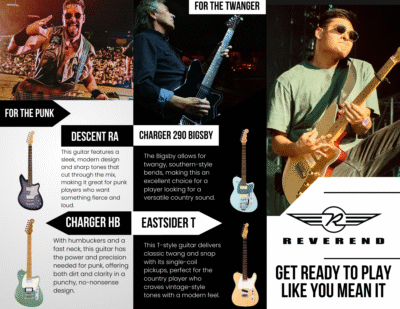 Reverend Guitar Brochure